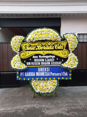 Papan Bunga Duka di Sakti